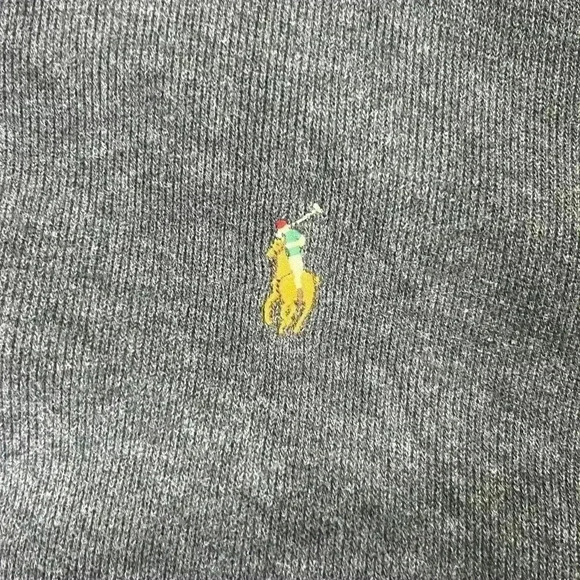 Polo Ralph Lauren Flesh Pony Sweater Cardigan Mens XLT Tall Heavy Thick 1164 - Picture 3 of 7